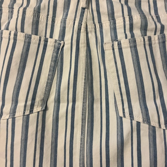 LOFT NWT Striped Jean Skirt 🌵6 - Picture 3 of 6